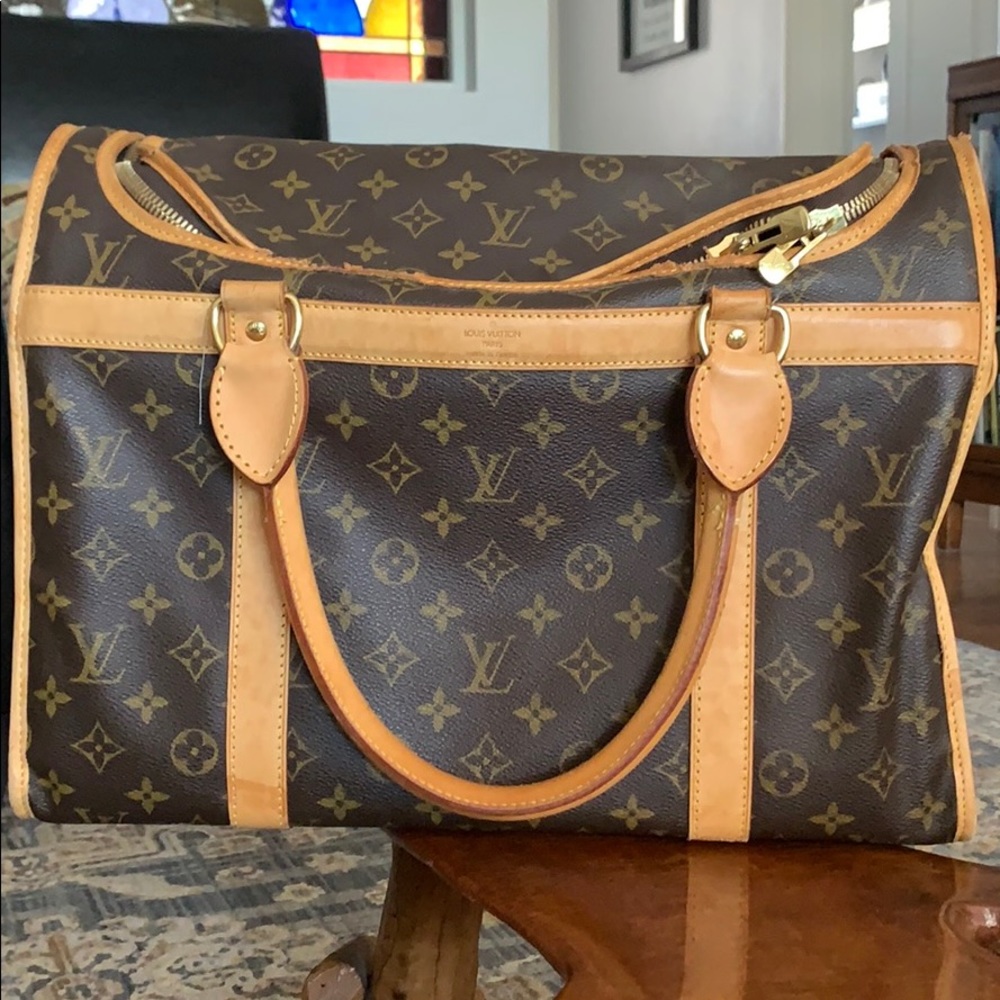 Authentic Louis Vuitton Sac Chien Pet Carrier